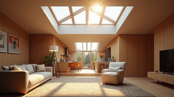 How a pitched roof skylight can transform your living space